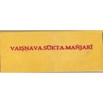 Vaisnava Sukta Manjari